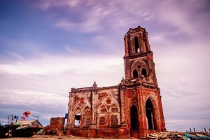 Nhà thờ đổ Hải Lý nổi tiếng Nam Định